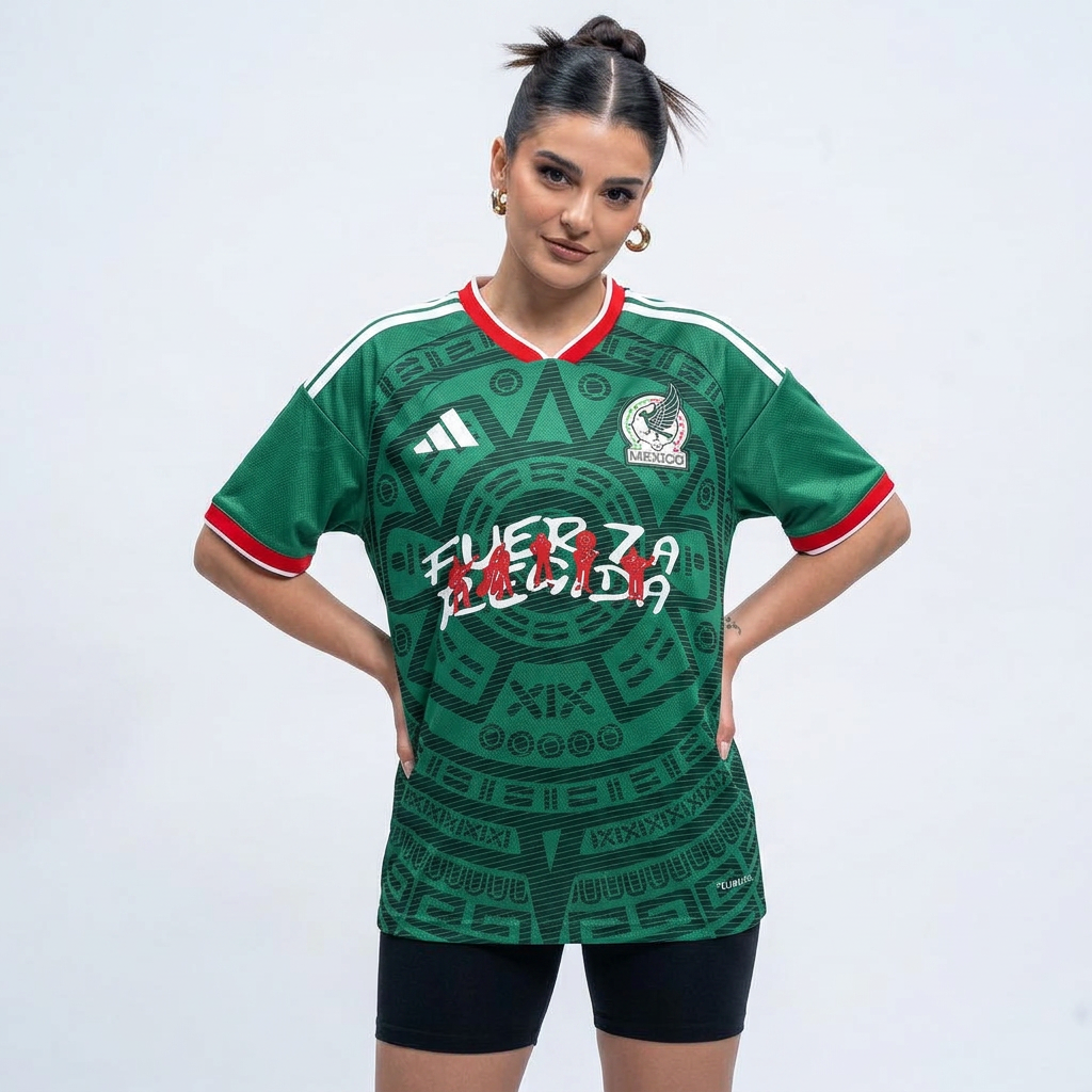 CAMISETA MEXICO FUERZA REGIDA