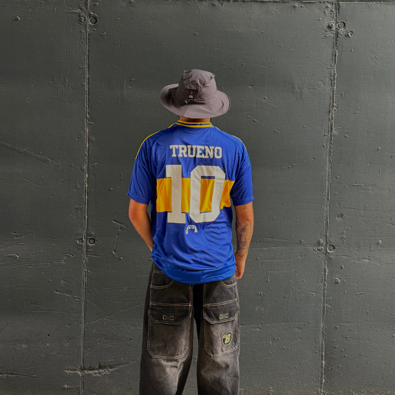 CAMISETA BOCA JUNIORS TRUENO