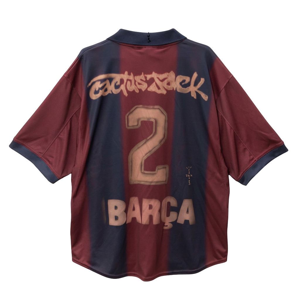 CAMISETA BARCELONA RETRO X TRAVIS SCOTT