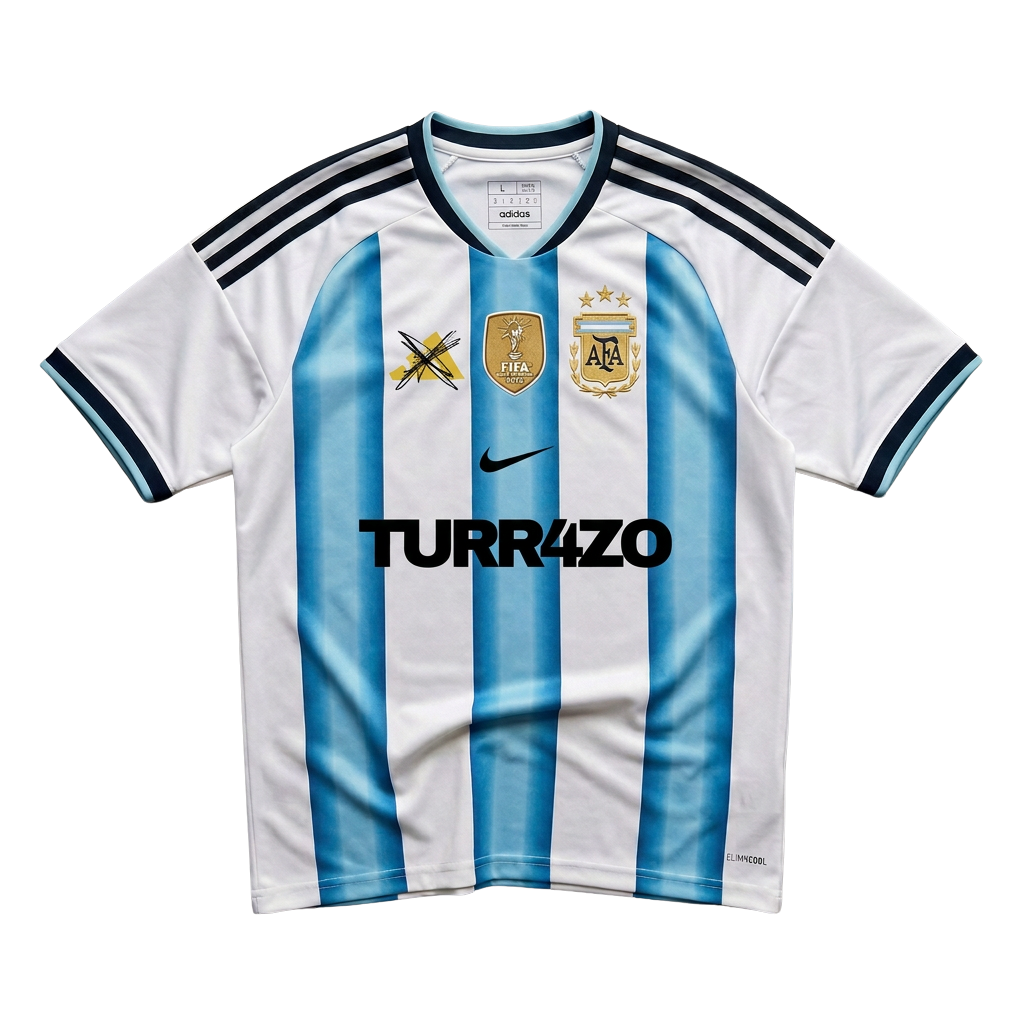 CAMISETA ARGENTINA TURR4ZO