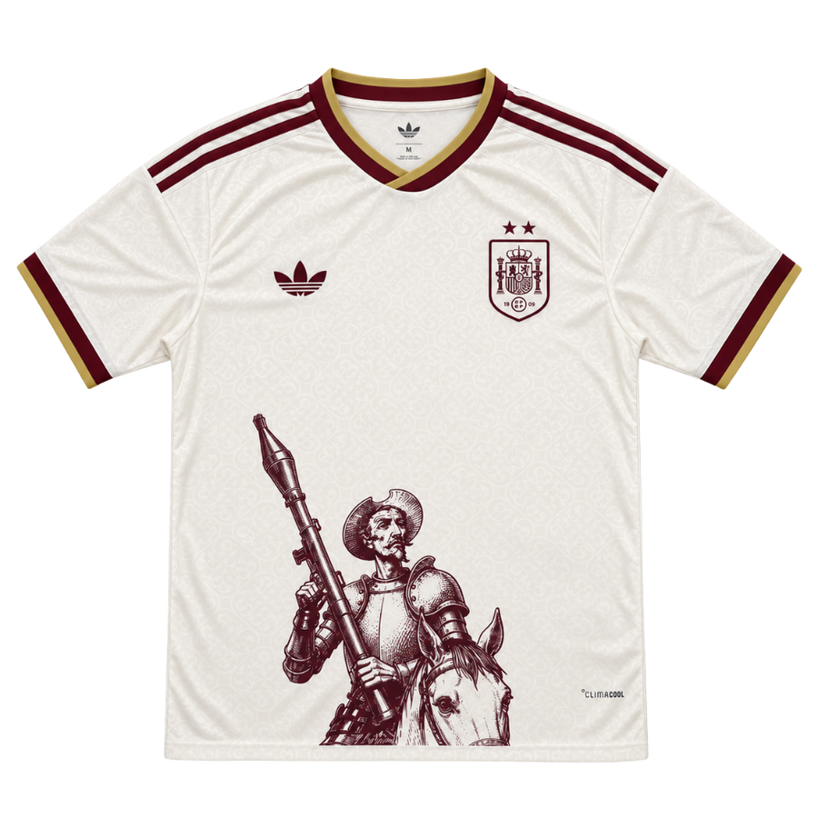 CAMISETA ESPAÑA DON QUIJOTE (2 estrellas)