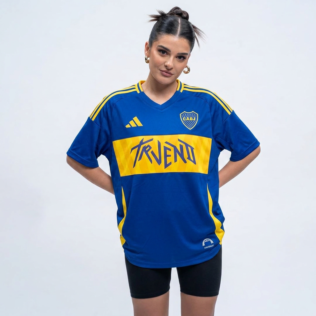 CAMISETA BOCA JUNIORS TRUENO