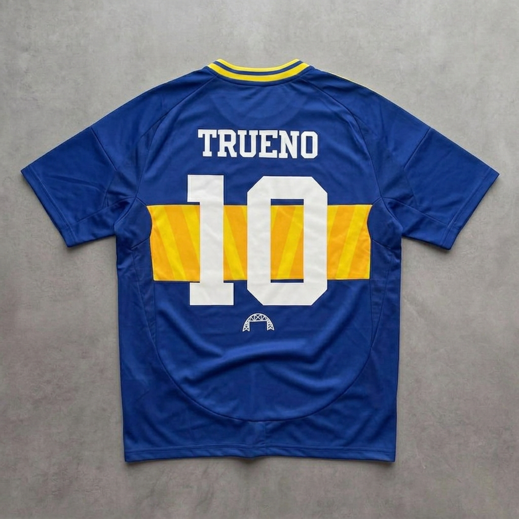 CAMISETA BOCA JUNIORS TRUENO