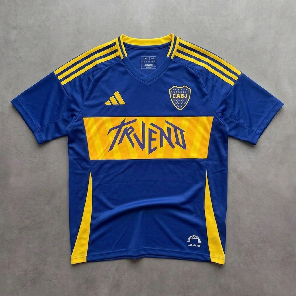 CAMISETA BOCA JUNIORS TRUENO