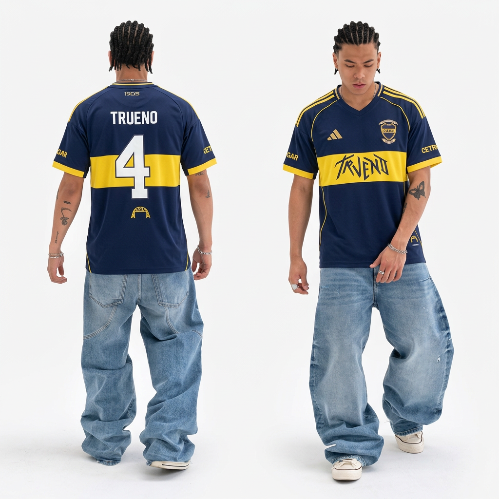 CAMISETA TRUENO BOCA JUNIORS 26
