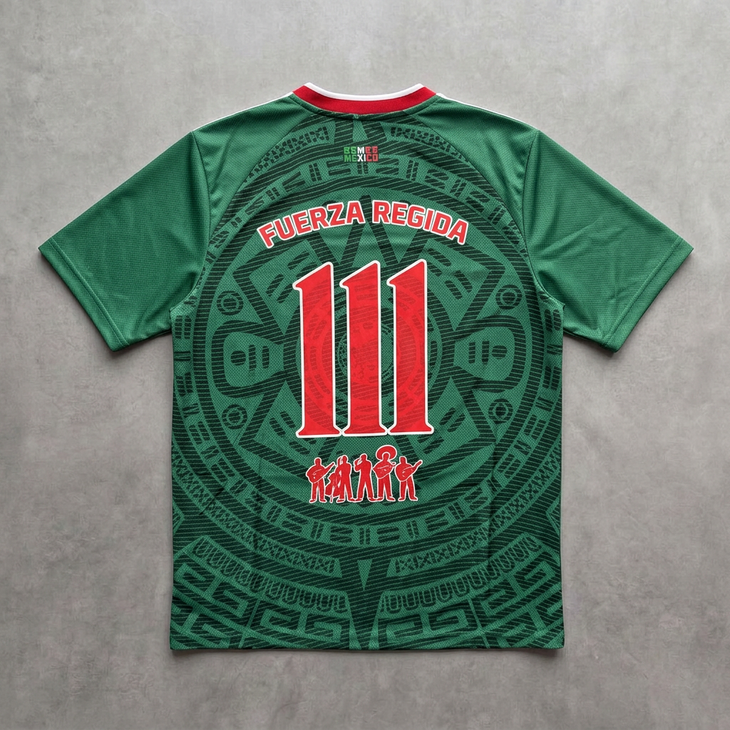 CAMISETA MEXICO FUERZA REGIDA